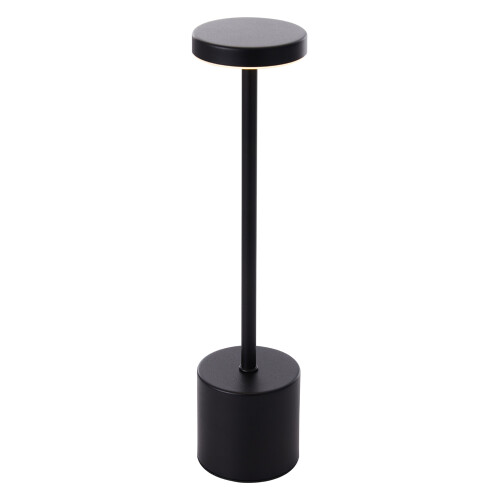 Living And Home Industrial-Style Rechargeable Dimmable Table Lamp Night Light 1
