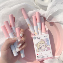 8 PCS Korean Kawaii Lipstick Set Makeup Matte Lipstick for Lips Waterproof Liquid Lipstick Velvet Lipstick Set