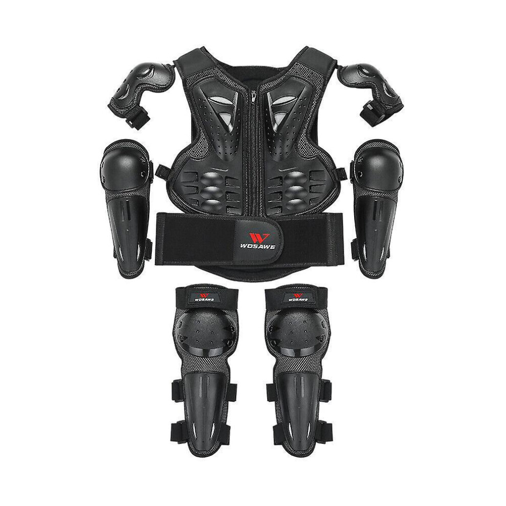 (Kids Full Body Armor Protective Gear Set Knee Guards Enduro Motocross Elbow Pads) Kids Full Body Armor Protective Gear Set Knee Guards Enduro Motocro