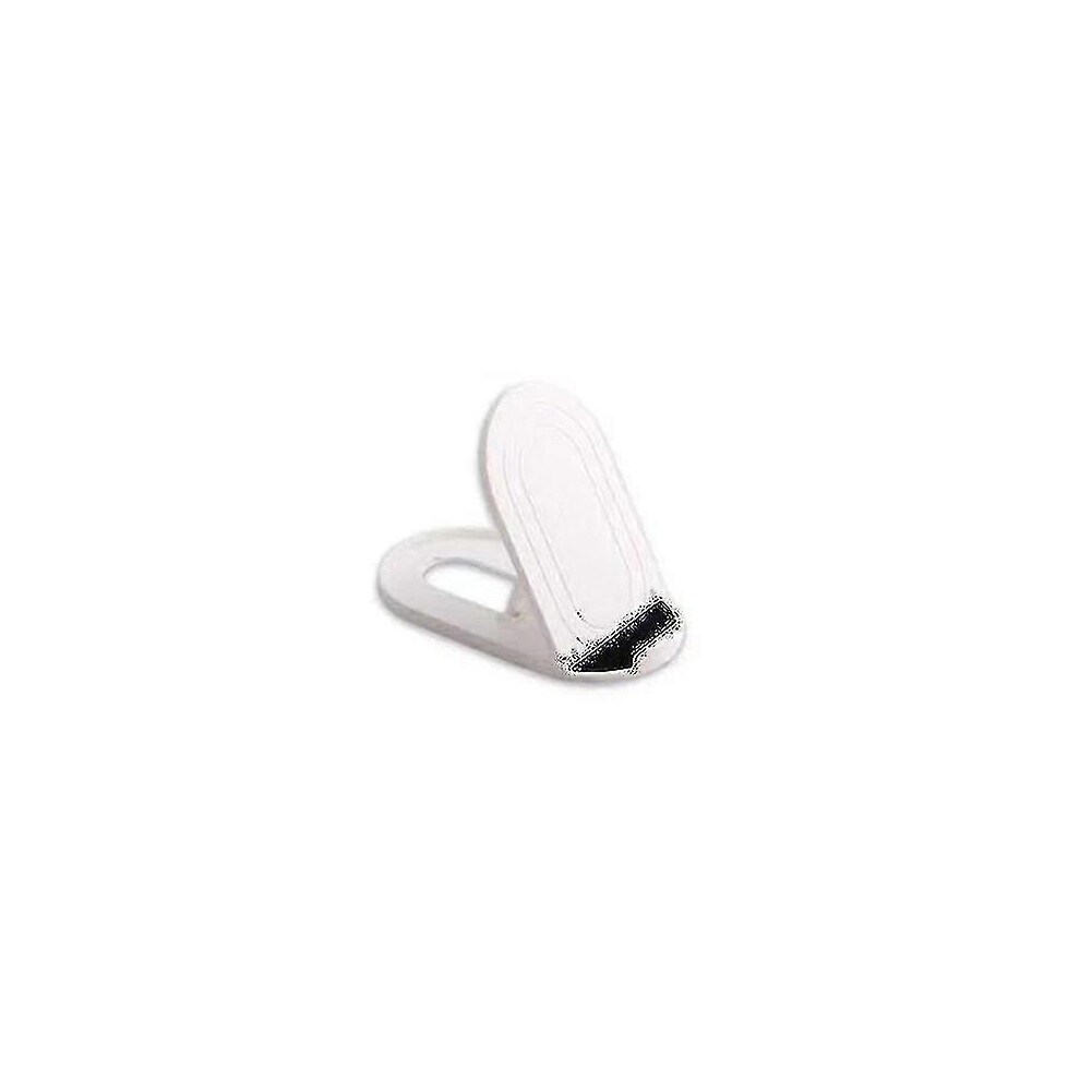 (As Show, One Size) Foldable Portable Oval Desktop Phone Holder (White) Not,Specified 6953460354555