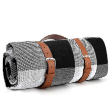 (As show, One size) Outdoor blanket waterproof hand mat totem beach and grassland camping