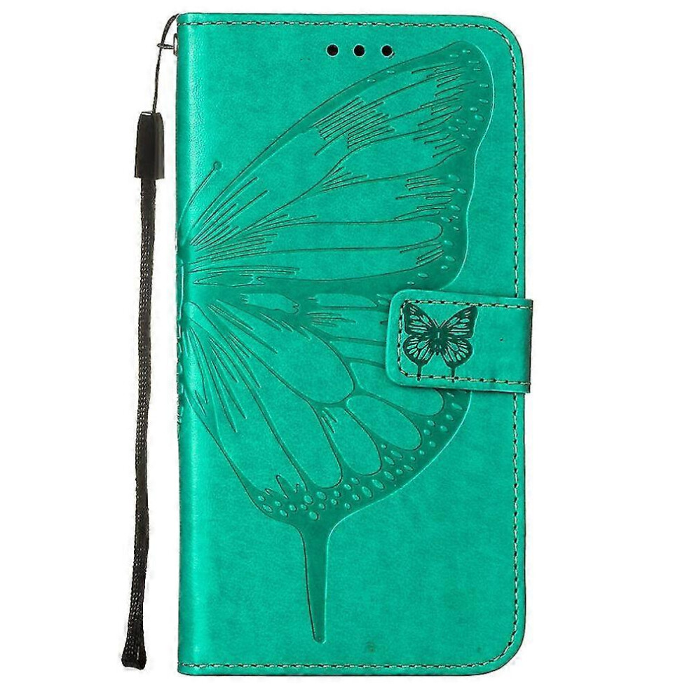 (As Show, One Size) Phone Case For Oneplus Nord N10 5G Flip Phone Case For With Premium Leather Embossed Magnetic - Green Not,Specified 6953460346208