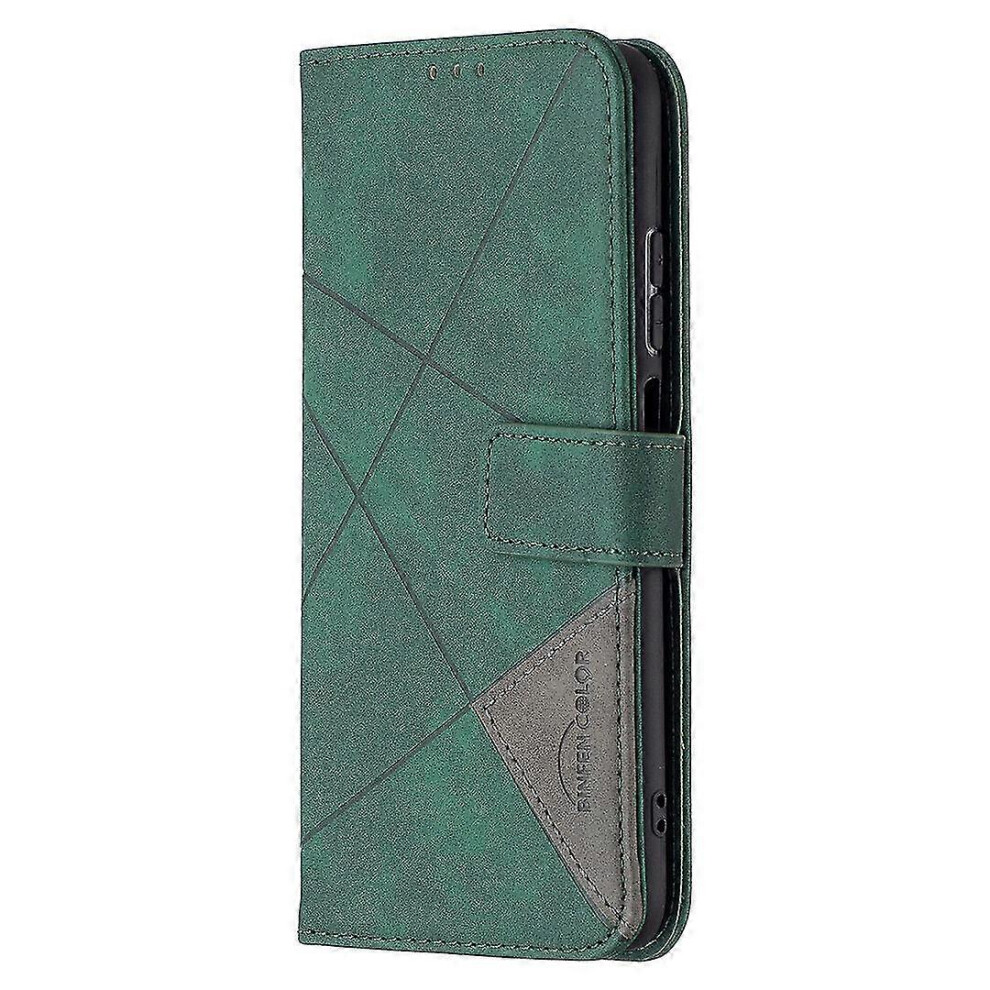 (As Show, One Size) Phone Case Cover For Xiaomi Redmi Note 10 4G Phone Case, Premium Pu Leather With A Magnetic Green Opening Surface Not,Specified 6953460336384