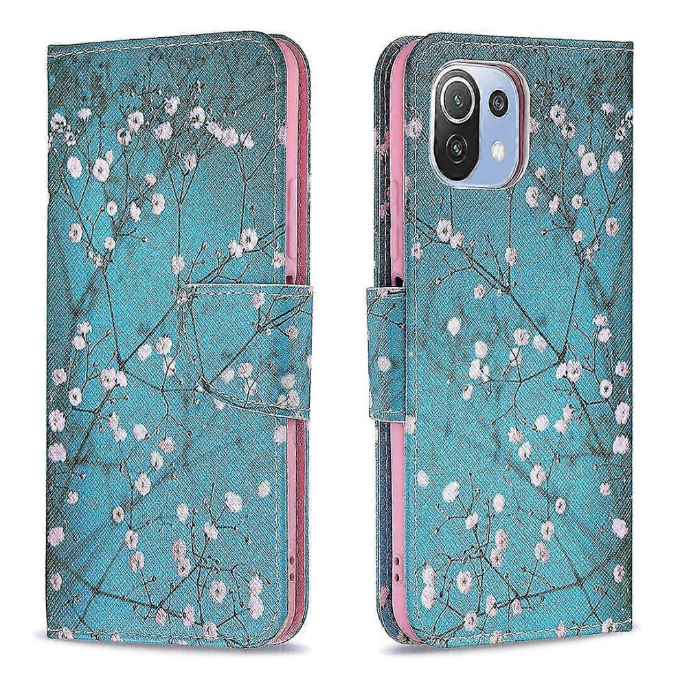 (As Show, One Size) Phone Case Cover For Xiaomi Mi 11 Lite Pattern Set Folio With Stand Club Not,Specified 6953460337176