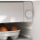 Homcom HOMCOM 46L Counter Top Fridge Mini Fridge with Lock Chiller Box Grey 8
