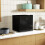 Homcom HOMCOM 46L Counter Top Fridge Mini Fridge with Lock Chiller Box Black 1