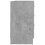 VidaXL vidaXL Sink Cabinet Concrete Grey Engineered Wood Home Cupboard Storage Rack 6