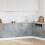 VidaXL vidaXL Drawer Bottom Cabinet Kitchen Cabinet Concrete Grey Engineered Wood 9
