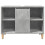 VidaXL vidaXL Bathroom Cabinet Cupboard Vanity Unit Concrete Grey Engineered Wood 6