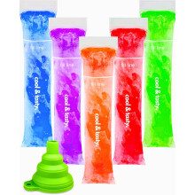 Sacs de moisissure a popsicle jetable Ansmio 150 avec tubes de congelation a zip