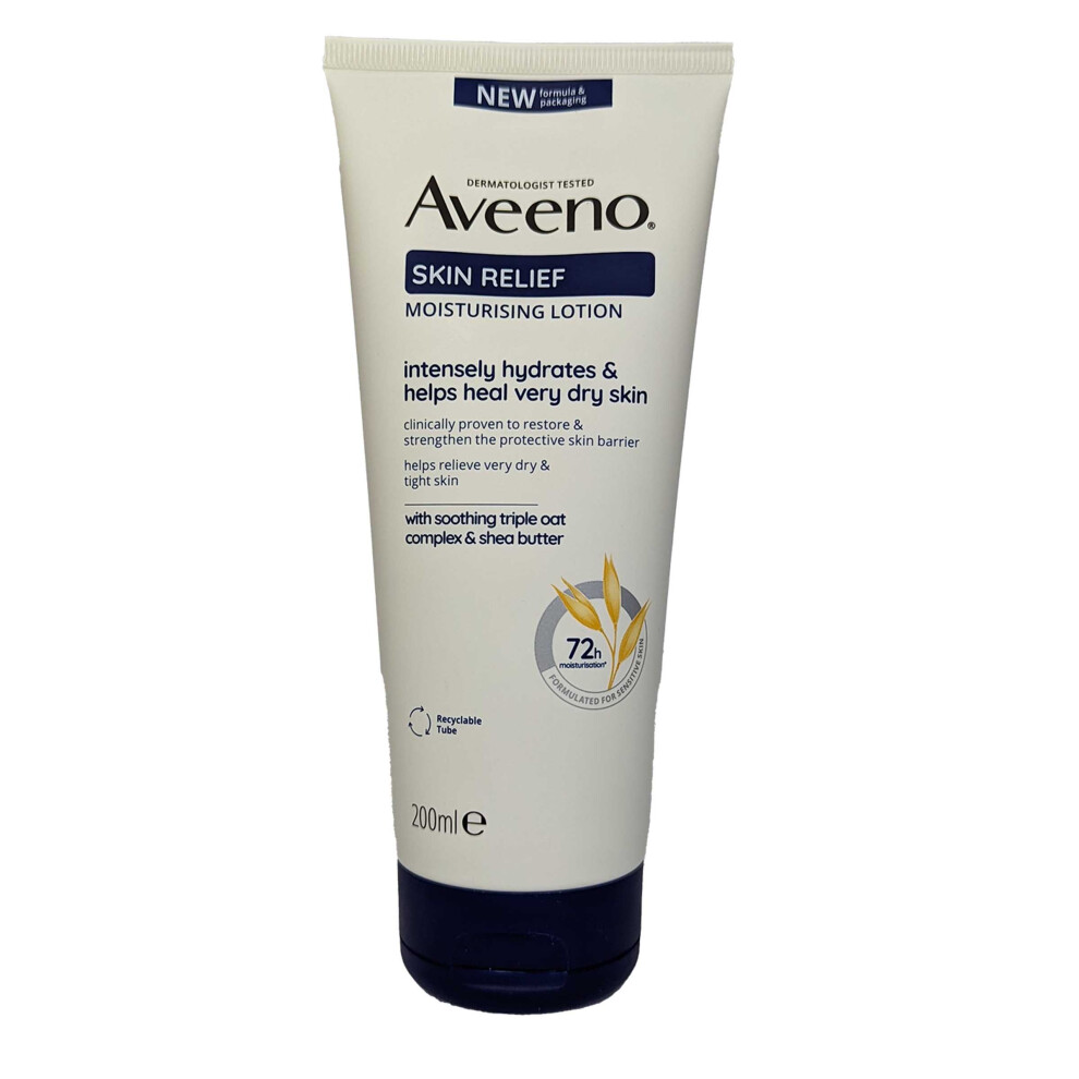Aveeno Skin Relief Moisturising Body Lotion Tube 200ml