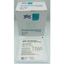 365 Dressing 10cm x 10cm Box of 50 - REF: TJ36590002