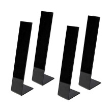 (As show, One size) 4 Pcs Display Frame Barrettes Display Organizer Hair Barrette Display Stand Acrylic Hairpin Stand Hair Clip Display Rack