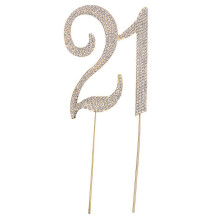 (As show, One size) 21 Cake Cupcakke Letter 21 15 Cake Topperr Birthday Party Decor 15th Birthday Decorations Girls Anniversary