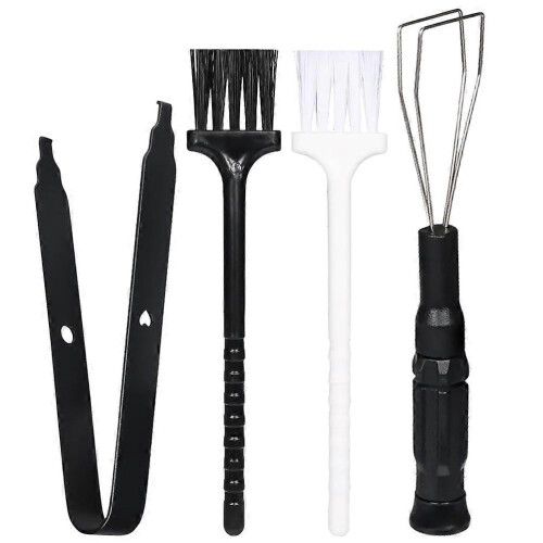 (As show, One size) 1 Set Keyboard Cleaning Kit Mechanical Keyboard Dust Brush Keycap Puller Tool
