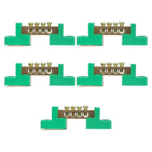 (As show, One size) 5pcs Terminal Busbar Tool Terminal Grounding Strip Busbar Block Terminal Block