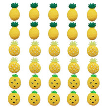 (As show, One size) 30Pcs Cork Board Push Pin Photos Pushpins Cork Maps Decorative Pushpins Small Thumb Tacks