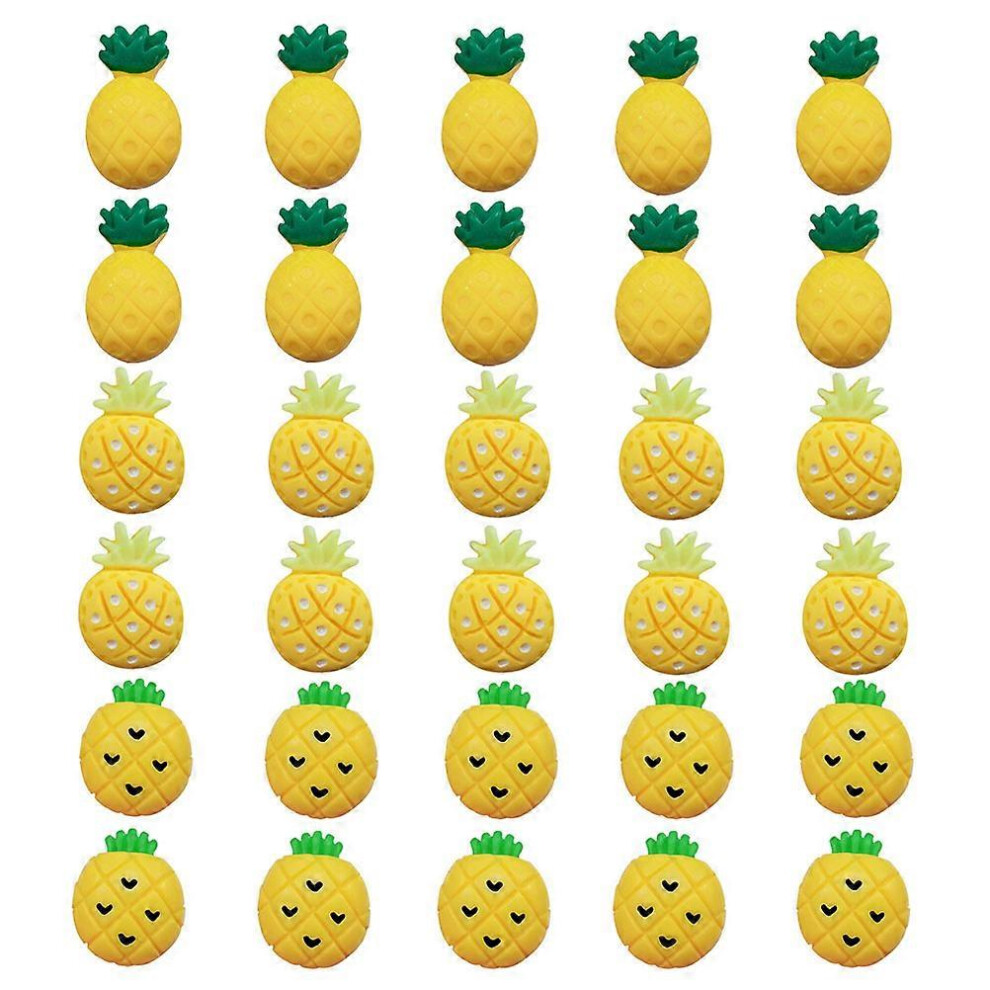 (As Show, One Size) 30Pcs Cork Board Push Pin Photos Pushpins Cork Maps Decorative Pushpins Small Thumb Tacks 6953460343399