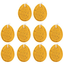 (As show, One size) 10 Pcs Cleaning Sponge Shower Exfoliator Sponge Shower Sponge Exfoliating Sponge