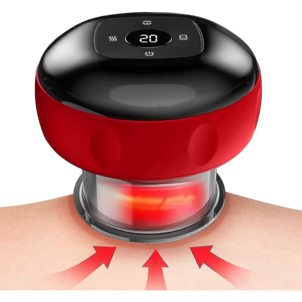 (As show, One size) Dynamic Cupping Therapy, Cellulite Massager 3 In 1 Vacuum Therapy Machine Cellulite Remover,gua Sha Massage Tool
