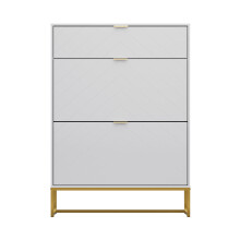 (White) UEV Shoe Storage Cabinet V-Line Shoe Rack