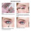 50 Disposable Eye Shadow Applicators with Soft Touch, Double-Ended Applicator Brushes for Eye Makeup (black) 4