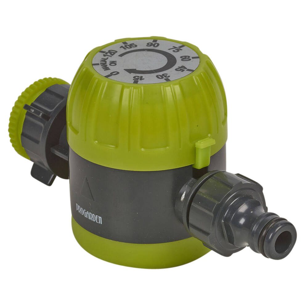 B&Q - Urbn Garden Universal Garden Hose Adaptor Tap Connector 2 Hour Water Timer Plants Irrigation - Image 2
