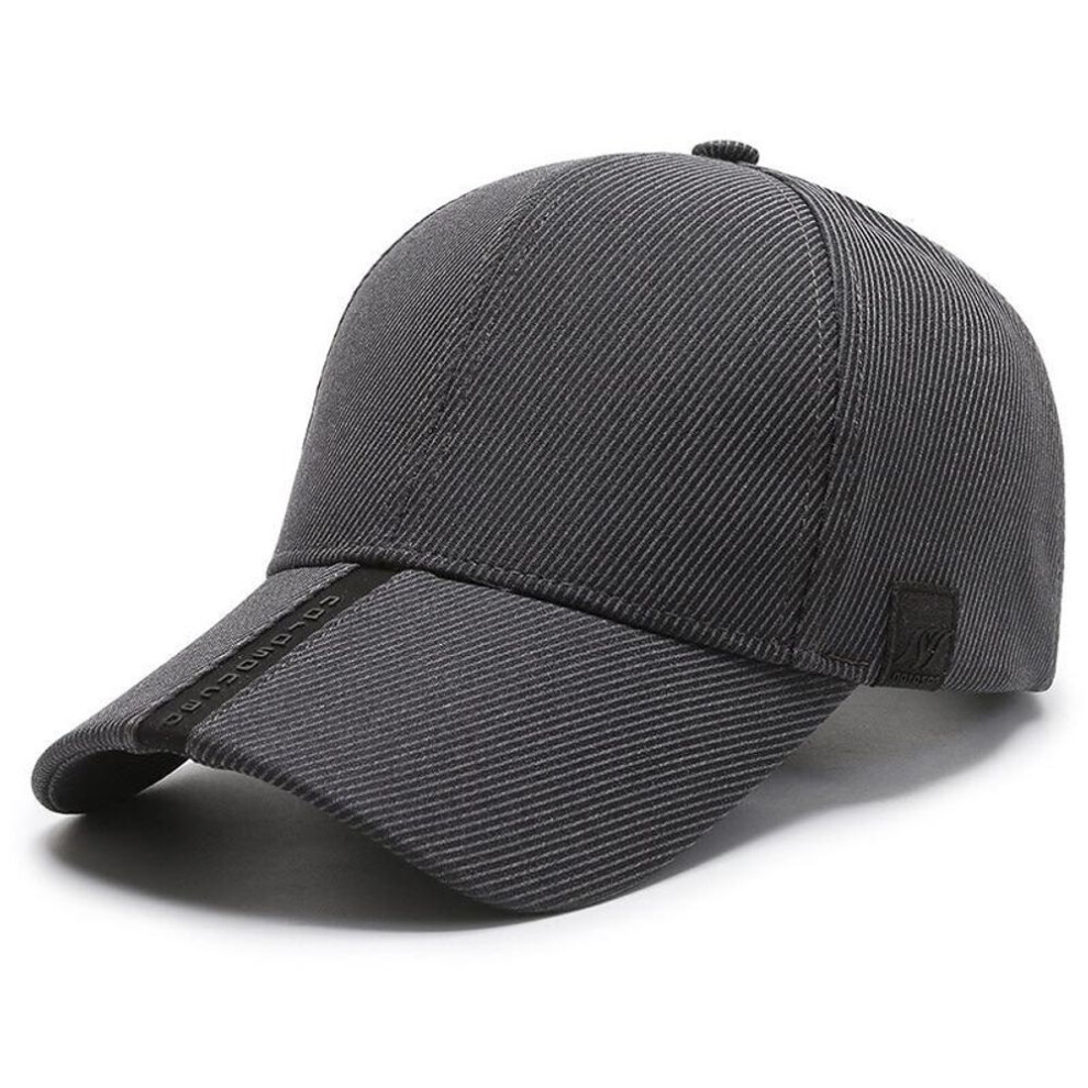 (gray, 56-60 cm) Northwood Solid Cotton Men&apos;s Cap Male Baseball Cap Women Snapback Hats Hip Hop Caps Trucker Hat