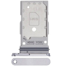 Vassoio per doppia SIM compatibile con Galaxy S25 / S25 Plus in Silver Shadow
