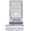 Vassoio per doppia SIM compatibile con Galaxy S25 / S25 Plus in Silver Shadow 1