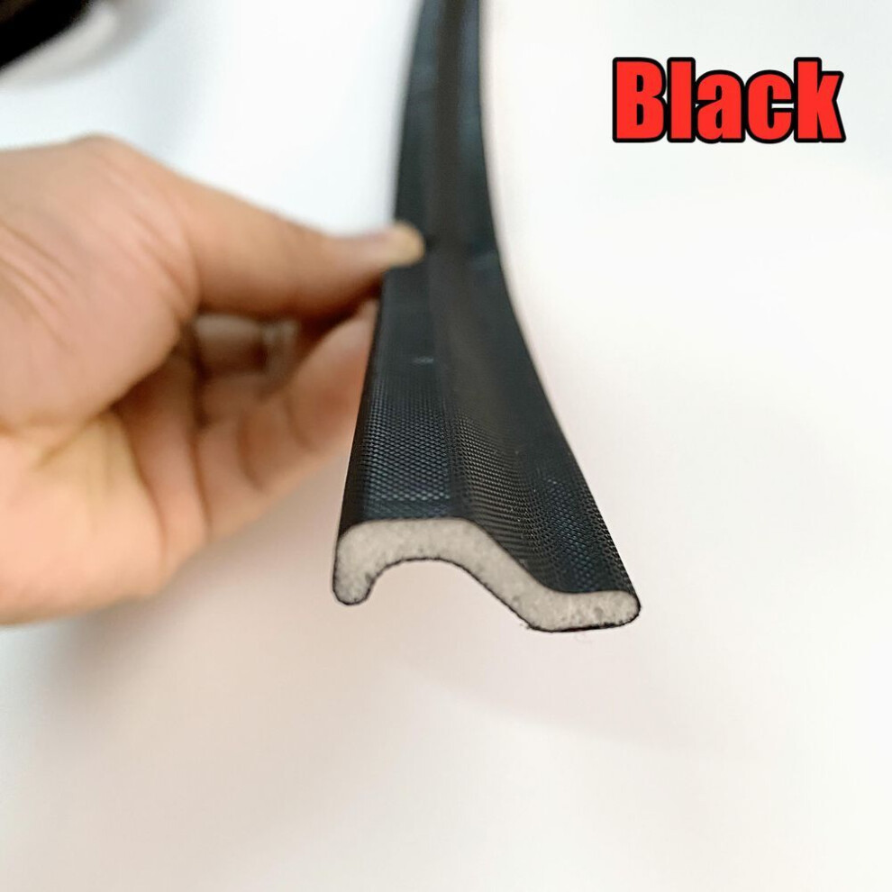(black, 20M) 2-40m Window Seal Strip Weather Stripping Acoustic Foam For Sliding Window Sealing Strip Waterproof Door Gap Filler Draft