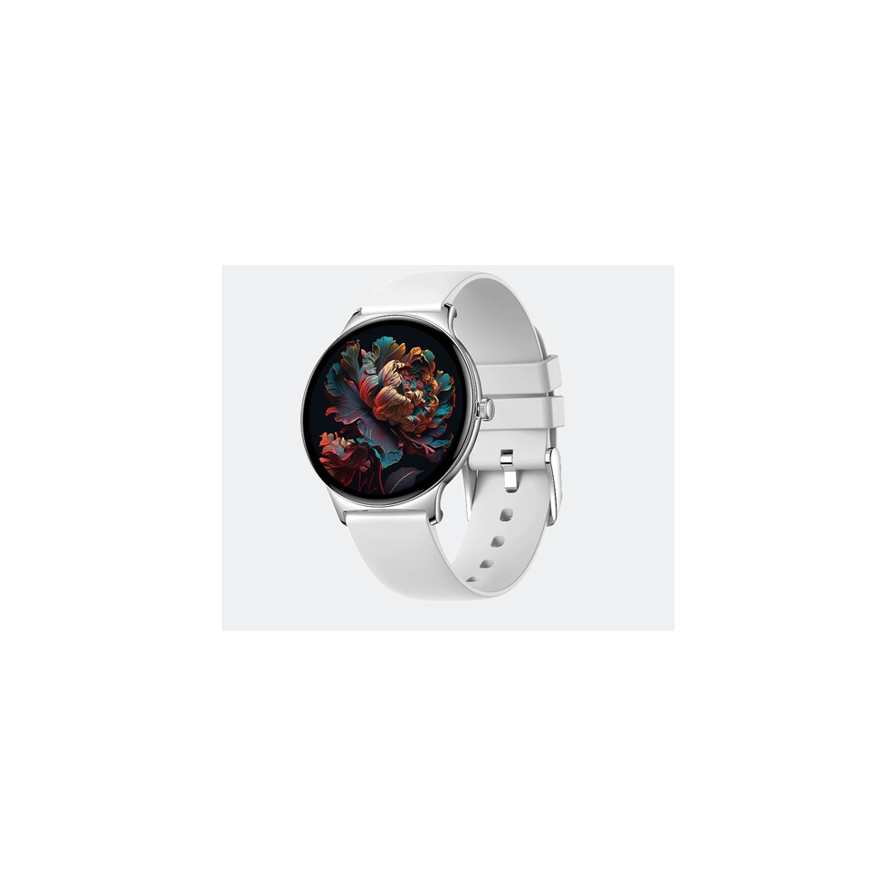 (Silver) Women Smart Watch Amoled Large Screen Bluetooth Health Monitoring Fashion Ladies Smartwatch Silver 7796978962237