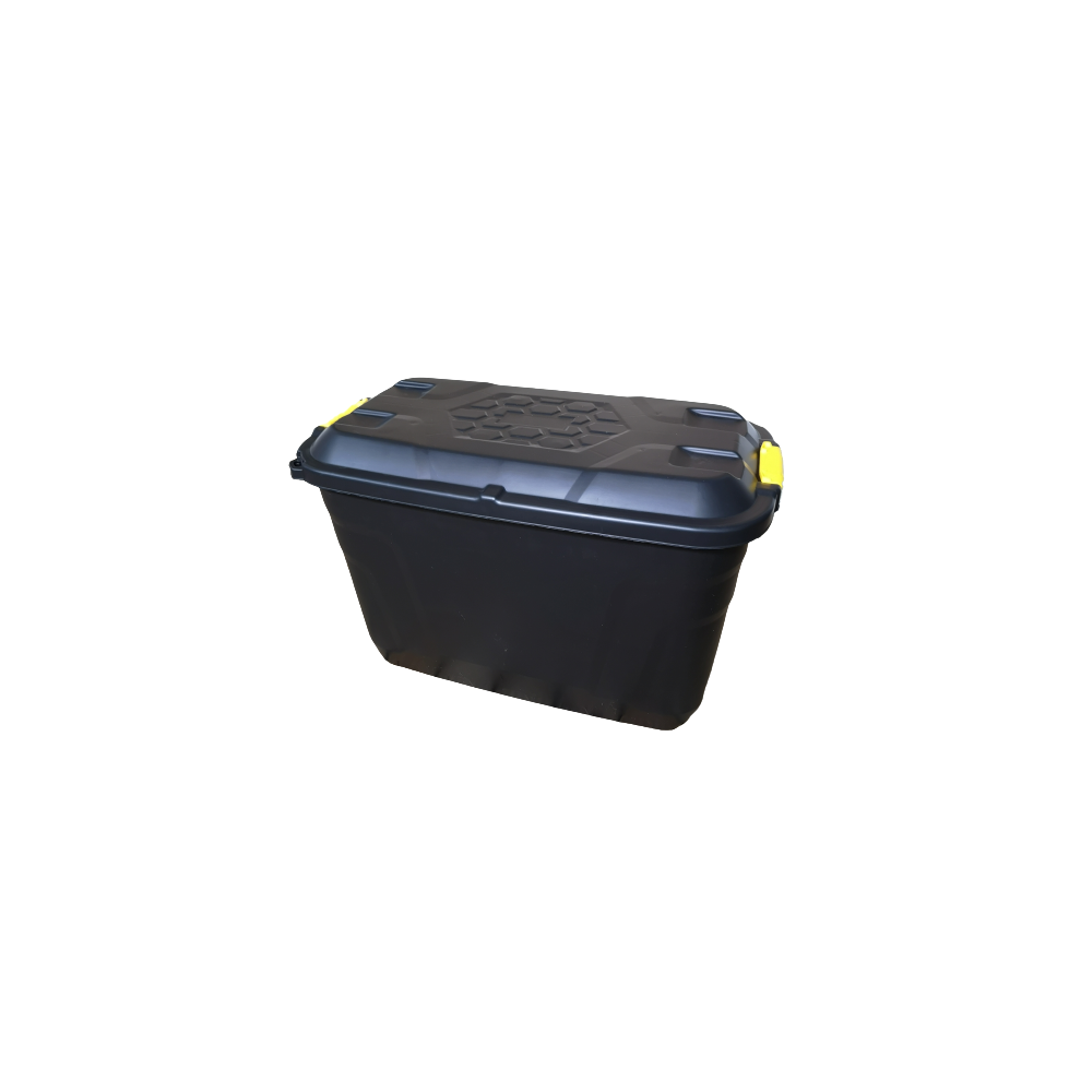 110L Heavy Duty Trunk on Wheels, Lockable, Stackable Storage Chest