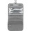 Portable Waterproof Travel Toiletry Bag (Gray) 1