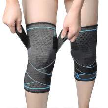 2 Pieces Knee Brace, Adjustable Elastic Knee Brace, Sports Compression Knee Brace, Patellar And Ligament Knee Brace, Osteoarthritis Knee Brace, Breath