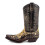 (42)Python Western Boot Colorblock Embroidery Men Boots Fashion Modern Shoes 5