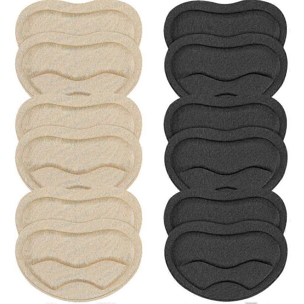 Kricely (As Show, One Size) 6 Pairs Replaceable Heel Pads Convenient Heel Liners Comfortable Heel Stickers Foot Pads For Heels