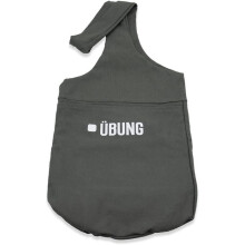 UBUNG Yoga Kit Bag with Large and Small Pockets Long Strap Fits Most Size Mats Grey