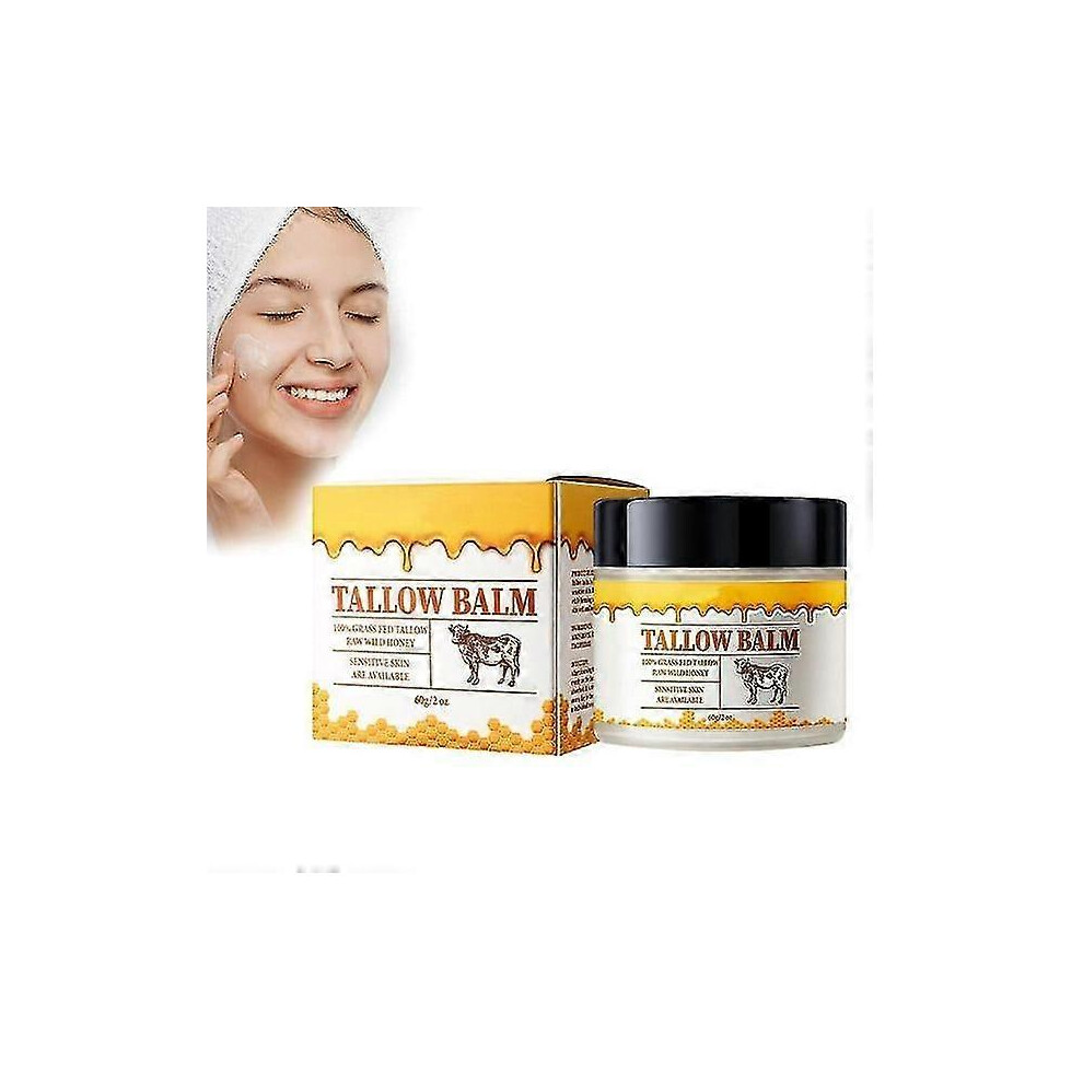 (1pc) Butter Skin Cream, 100% Grass Fed Butter Raw Wild Honey, Anti-Wrinkle Butter Cream, Face and Body Moisturizer Butter Butter