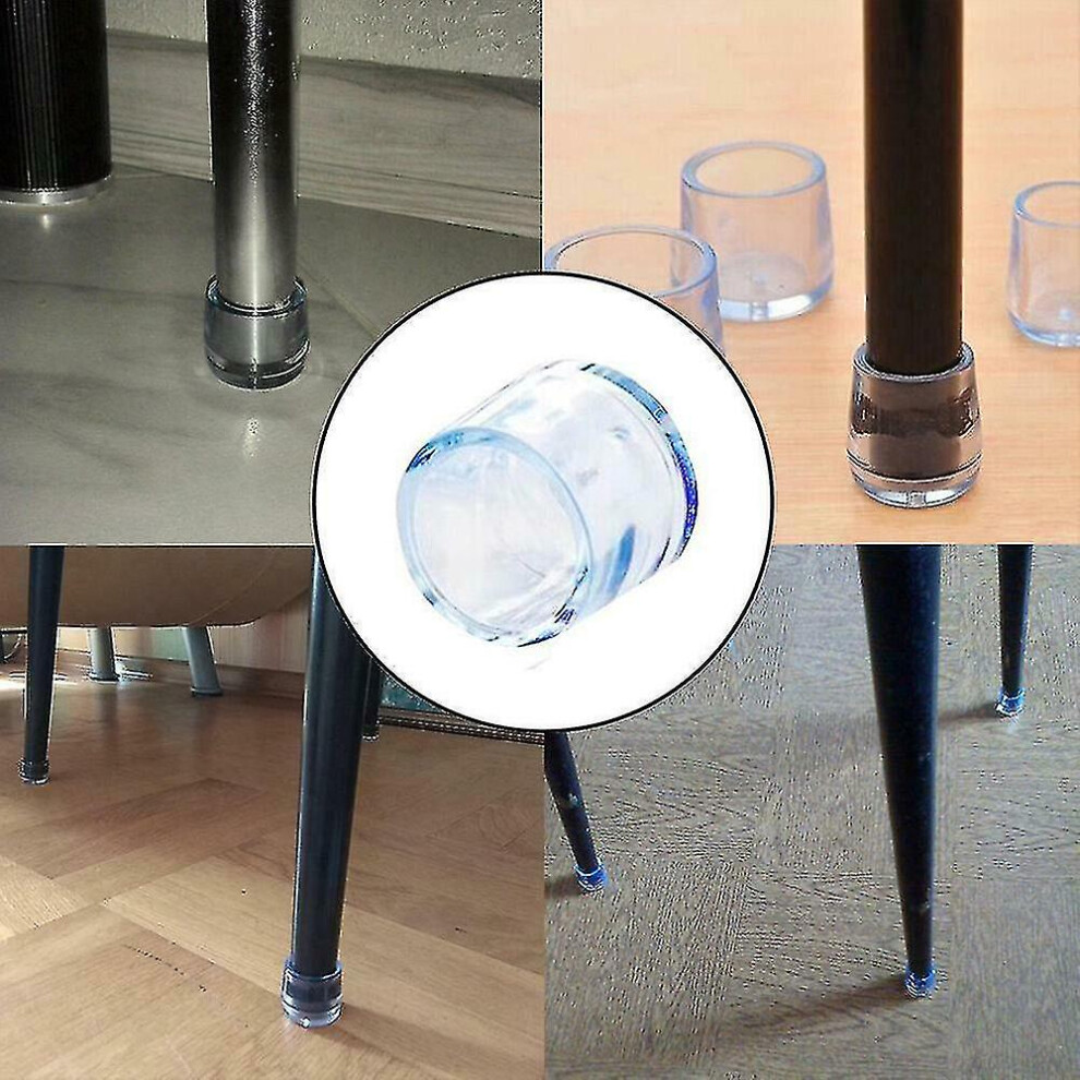 (30mm, 1pcs) Table Chair Leg Caps Feet Silicone Pads Covers Floor Protector Sets