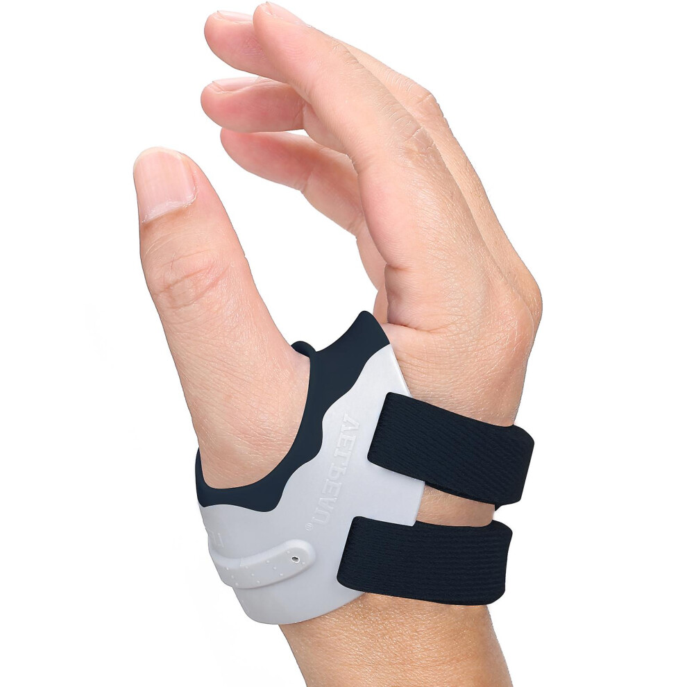 (Black, L) Velpeau Thumb Brace Cmc Joint Orthosis To Relieve Osteoarthritis Pain At The Bottom Of Thumb Support Lightweight And Breathable