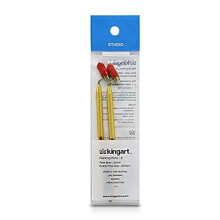 Kingart Fine Line mlning penna 0,5 mm fin linje mssingstips. Fluid Writer Paint Applicator Pen with Reservior Prefect Tool fr ritningslinjer B