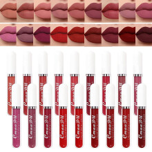 Juego de Labiales Líquidos Mate Gireatick 18 Colores, Larga Duración, Set de Brillo Labial
