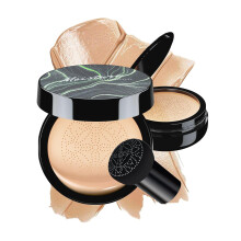 OETUIOW Mushroom Head Air Cushion CC-Creme  BB-Creme, Gesichts-Make-up-Grundlage fr reife Haut, feuchtigkeitsspendender Concealer, Aufhellung, lang