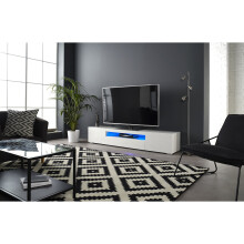 MMT Meubelontwerpen 3AIQ2000 Wit 200cm Breed TV-meubel voor TV's tot 80 inch