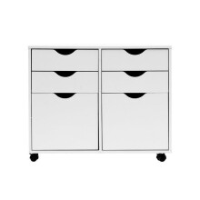 Mobiel archiefkast, kantoor onder bureau opbergeenheid, make-up opberging, garderobe opberging, kantoor slaapkamer opbergkast