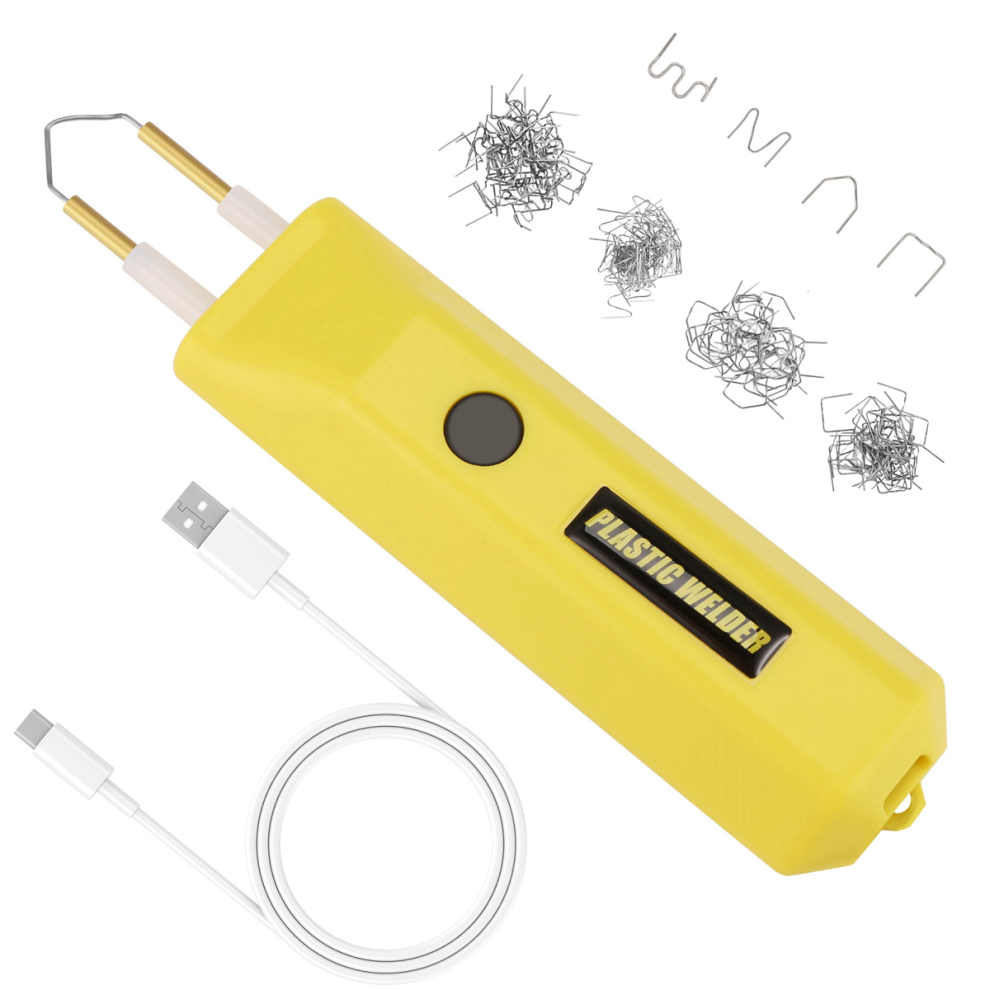 Handheld Welder Wireless Plastic Welding Machine For Nylon Pe Repairing Car Bumper Repair Tools Yellow 4853480270366