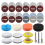 133 PCS 3 polegadas lixa disco broca polimento kit, 60-10000 grãos lixa polimento almofadas com gancho e discos de loop 3
