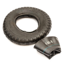 16" Tyre 4.00-8 & Innertube Straight Valve 4Ply Wheelbarrow Cart 250kg