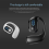 Digital Display Single Ear Hanging Bluetooth Headset Open 5.3 Wireless Earphone Black 3